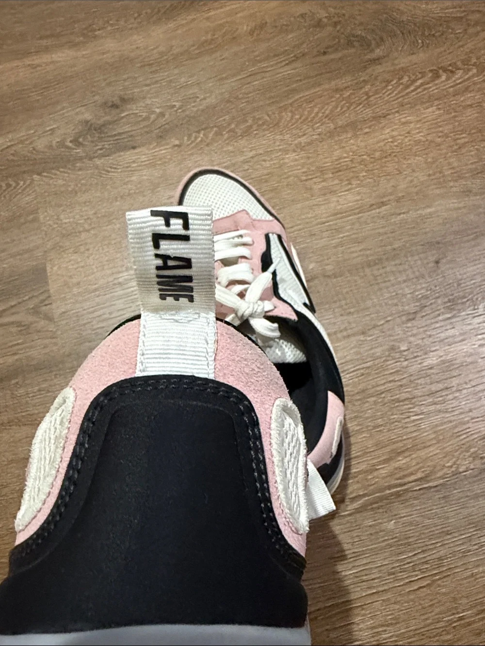 Sandro Flame Sneakers Pink White Black Women’s US 7.5 - Picture 7 of 13